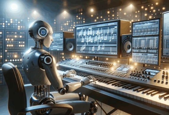 AI playing music